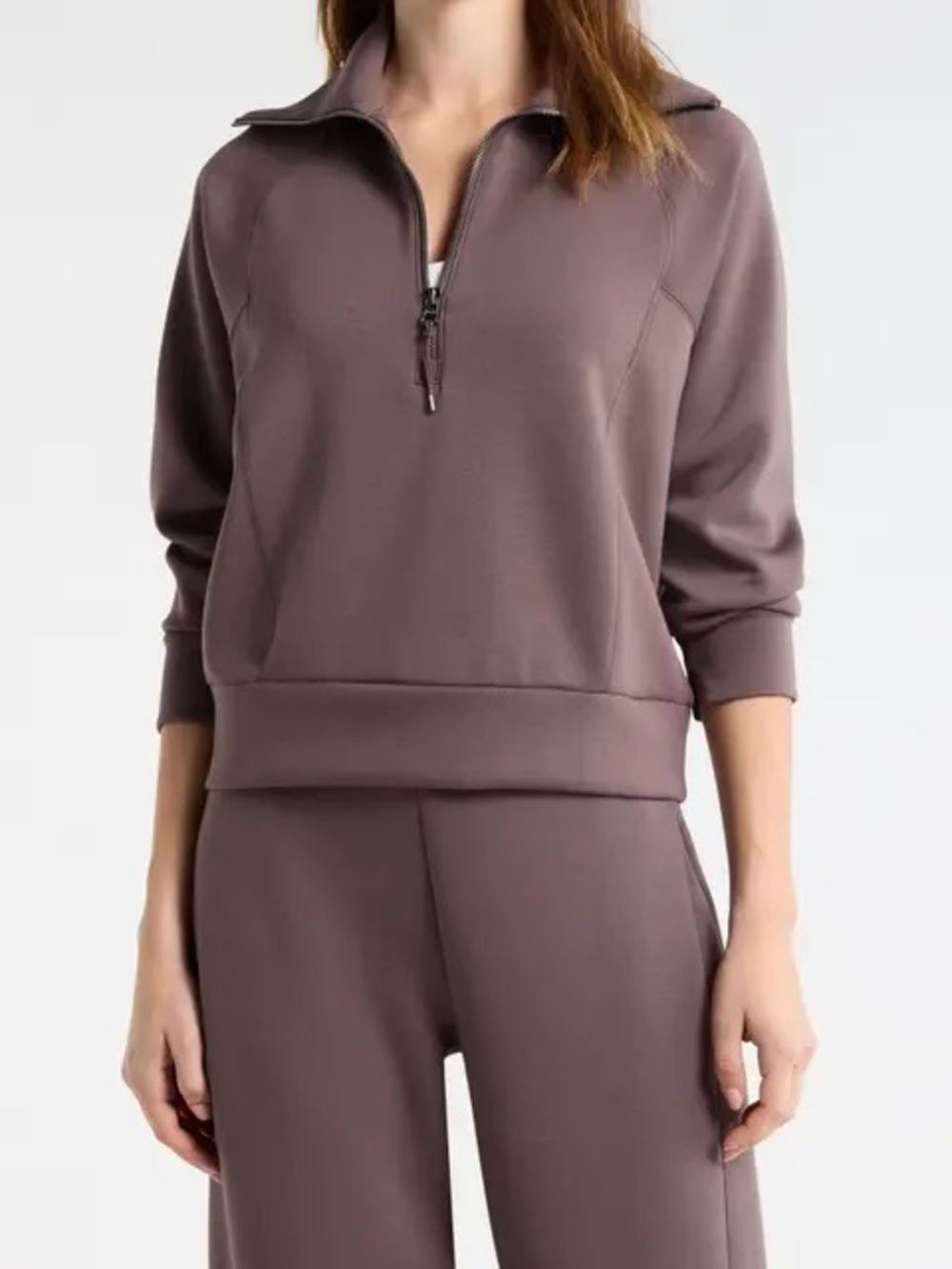 Spanx Air Essentials 1/4 Zip Sweatshirt